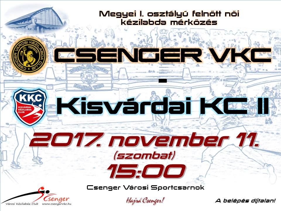 Megyei I. osztályú felnőtt női kézilabda mérkőzés | Csenger VKC — Kisvárda KC II.