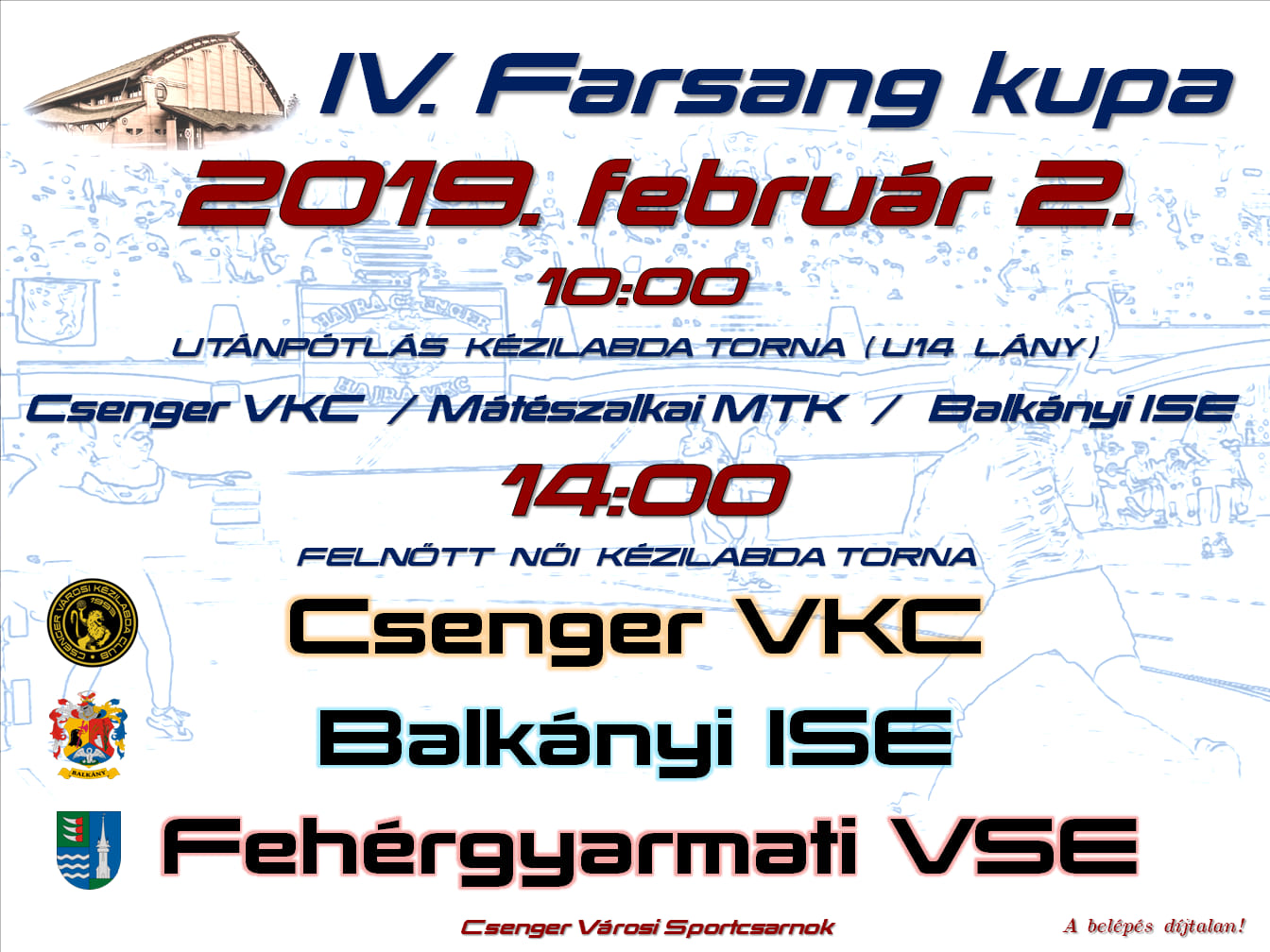 IV. Farsang kupa – 2019. február 2.